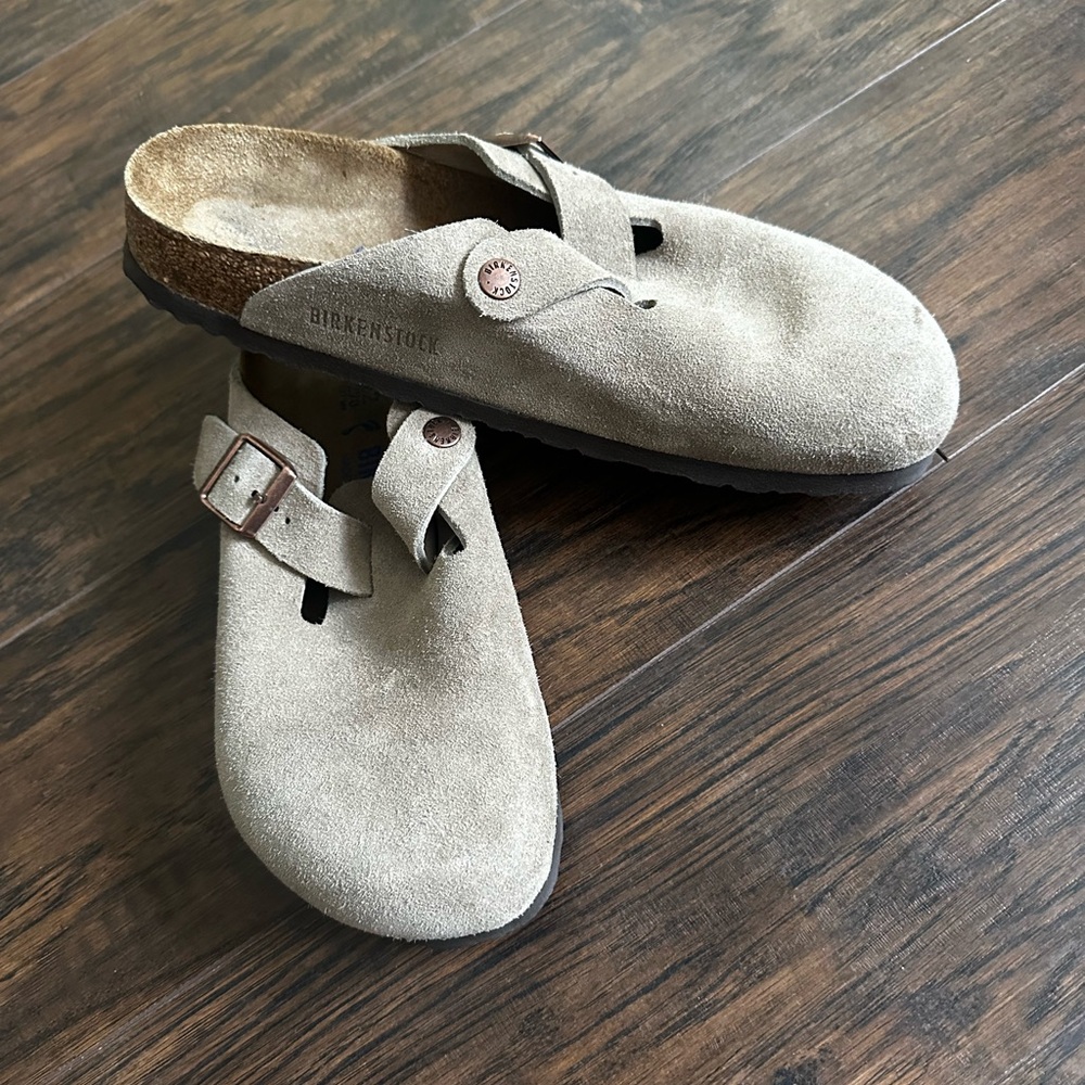 Birkenstock Unisex Boston Soft Footbed Clogs - Picture 3 of 4